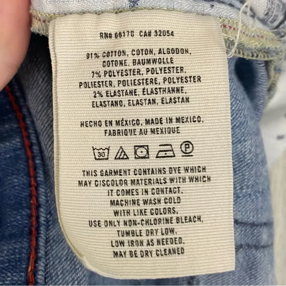Pilcro & The Letterpress | Stet Fit Denim Shorts Size 29 - Picture 6 of 8